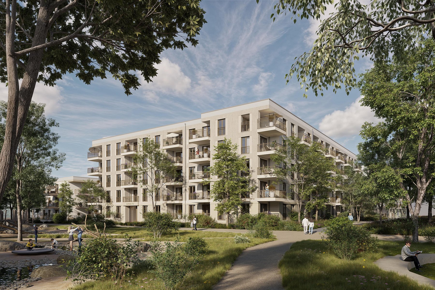 Außenansicht Außenansicht Neubauprojekt LaVie